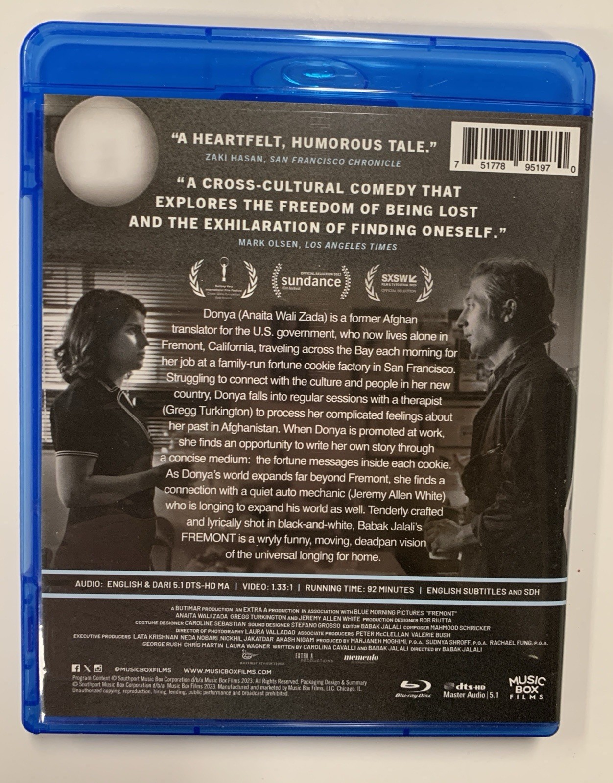 Fremont Blu-ray 2023 Music Box Films LLC Release