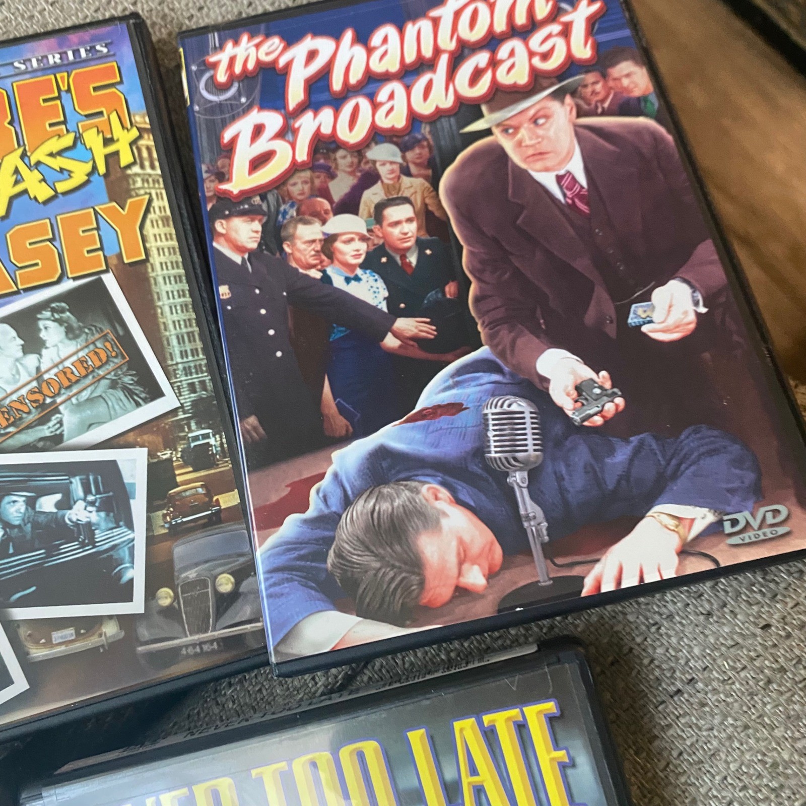 Classic Collectors Series DVD Lot 5 Mystery Crime Films Flash Casey