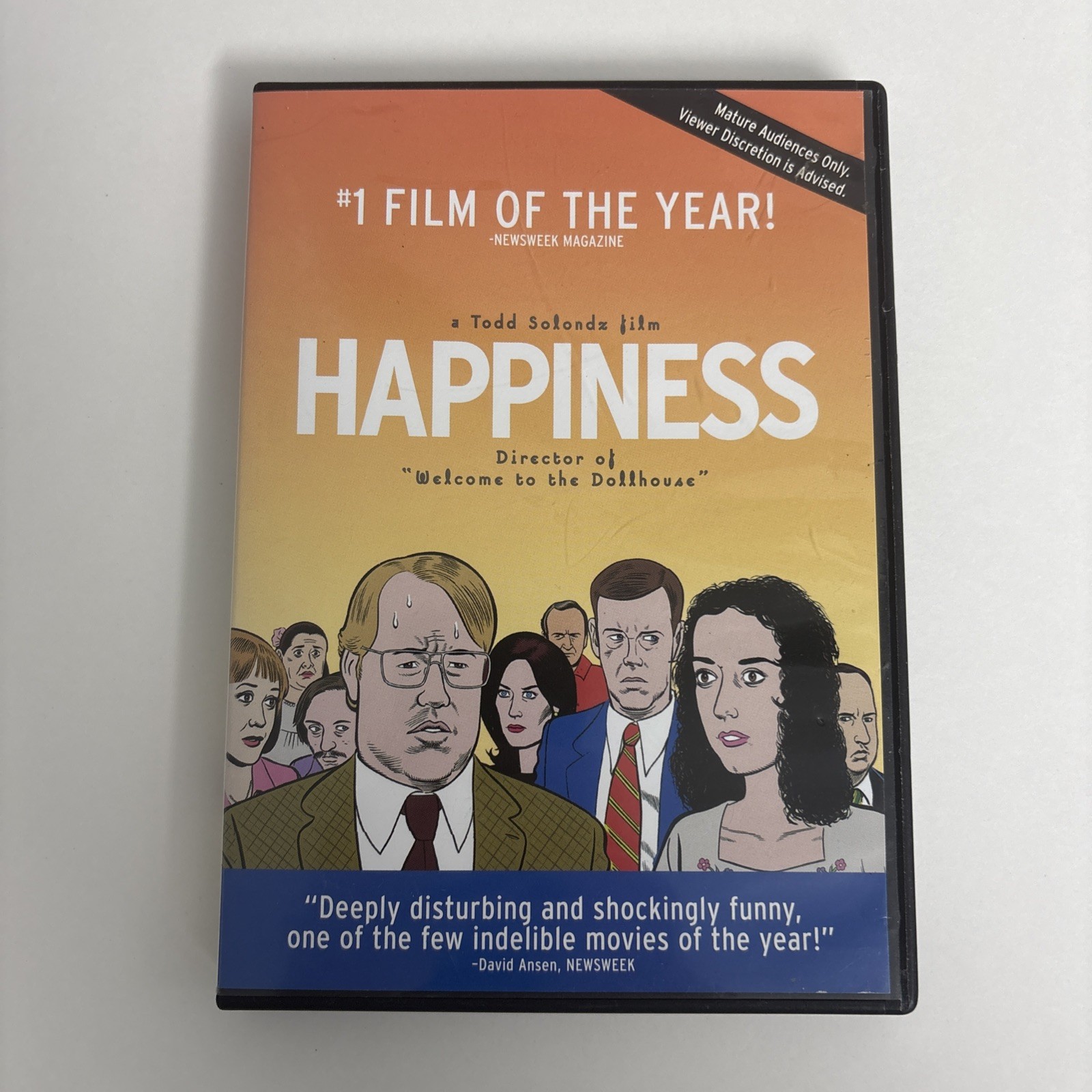 Happiness (DVD, 1999) Philip Seymour Hoffman Jon Lovitz Molly Shannon Jared Harr