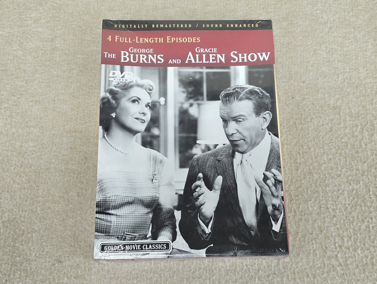 Golden Movie Classics 2 DVD Bundle Jack Benny George Burns Gracie Allen TV Show