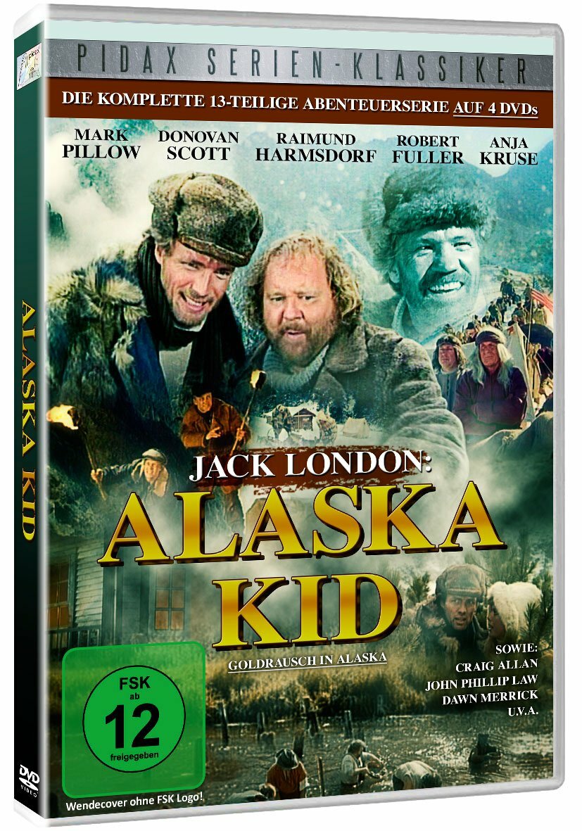 Jack London – Alaska Kid – Gold Rush in Alaska Raimund Harmstorf 4 DVD Box New
