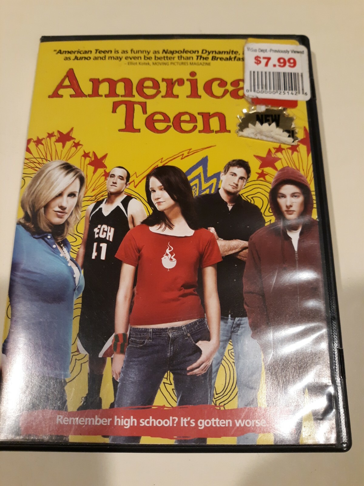 American Teen (DVD, 2008, Sensormatic Packaging)