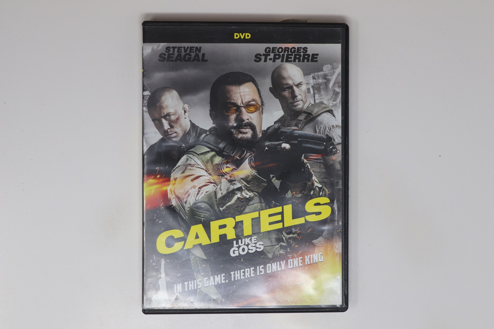 Cartels DVD Steven Seagal Georges St-pierre Luke Goss