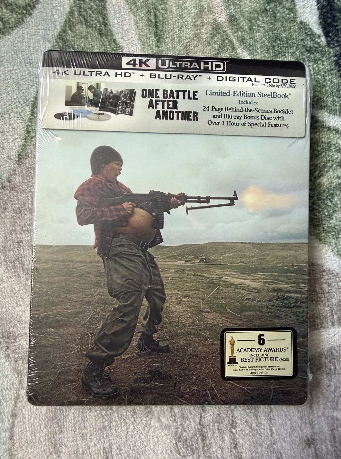 One Battle After Another 4K UHD Blu-ray Steelbook