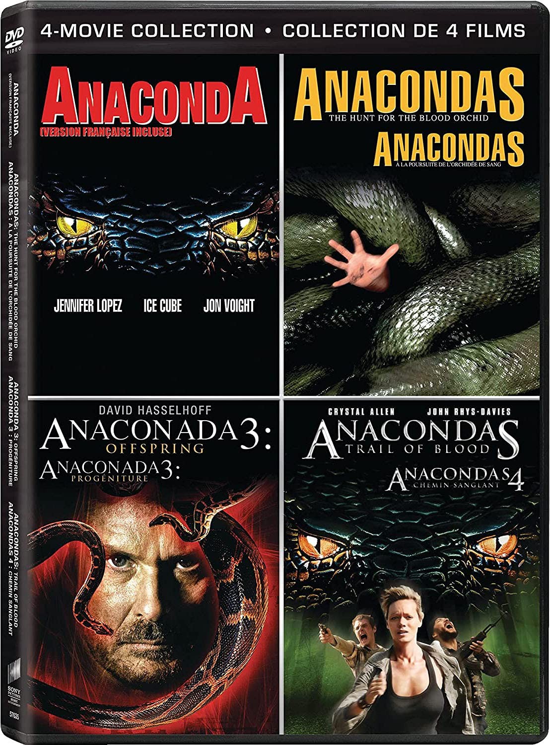 Anaconda: 4-Movie Collection (DVD)