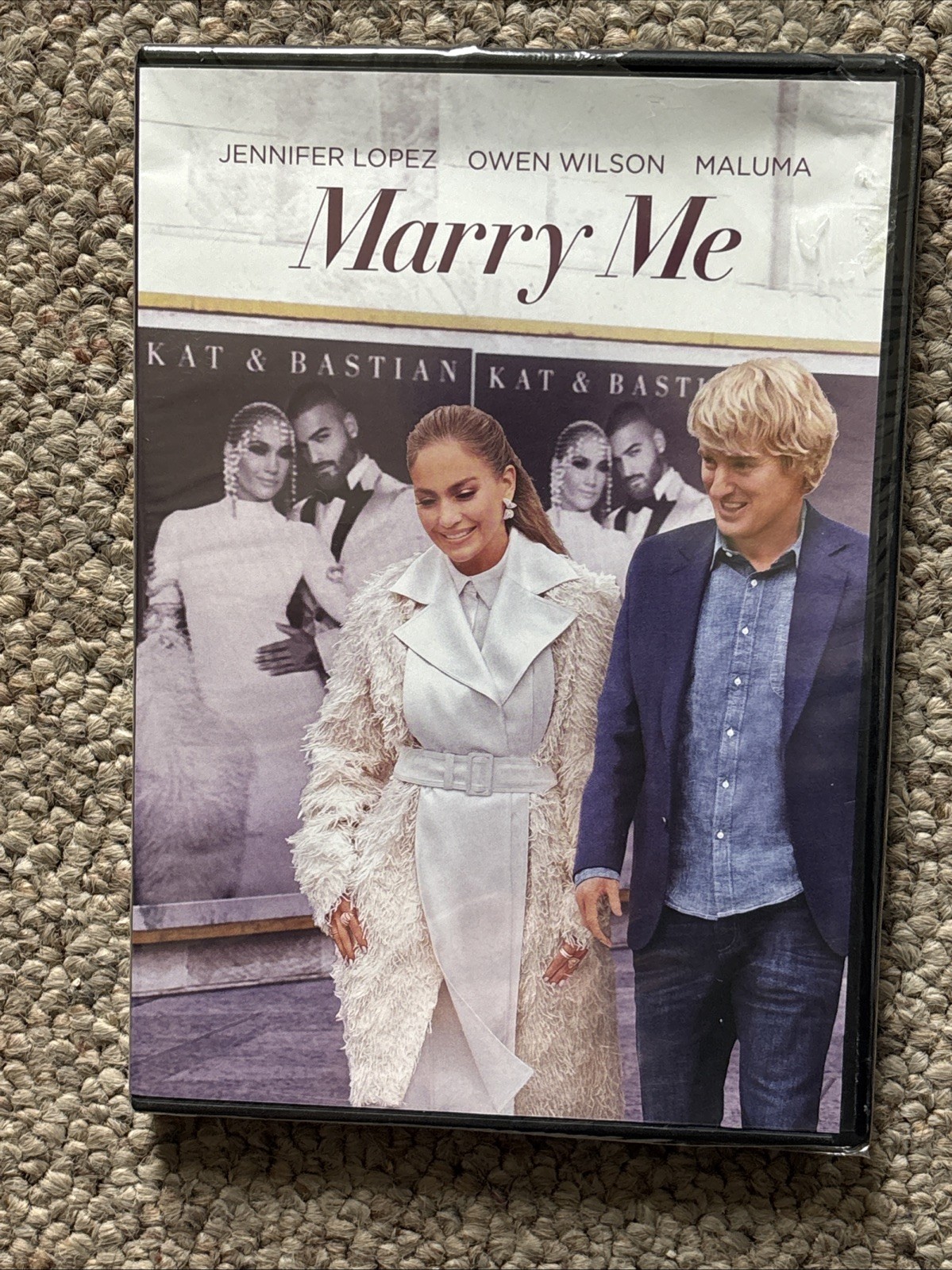 Marry Me (DVD, 2022) New/Sealed Jennifer Lopez Owen Wilson