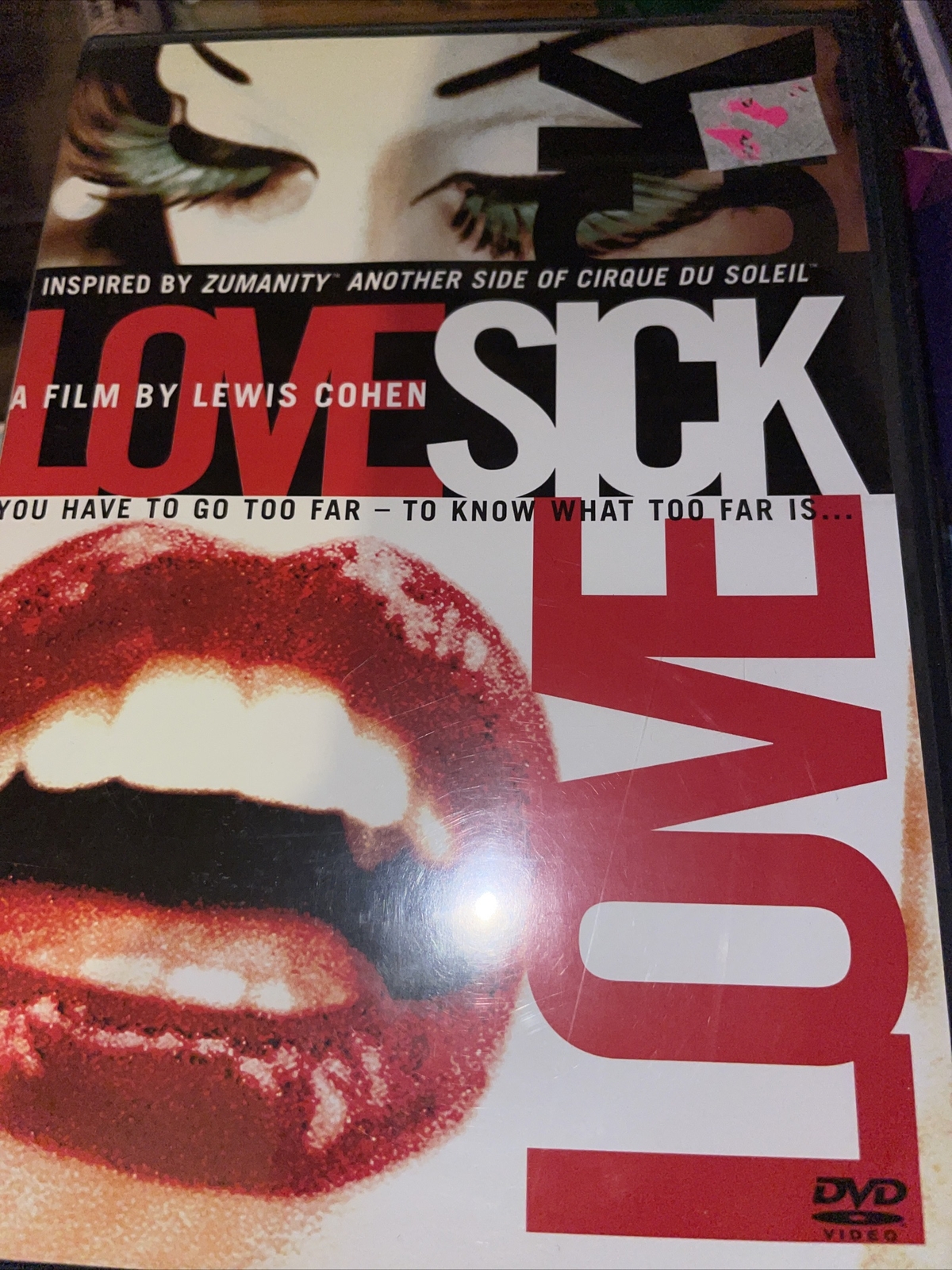 Love Sick Love (DVD 99 Min2005) Film By Lewis Cohen “Sexy Poetic Intensely Eroti