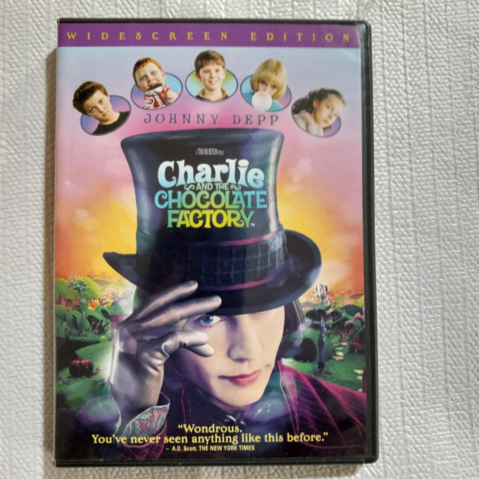 Charlie and the Chocolate Factory (DVD, 2005, PG, 115 min.)