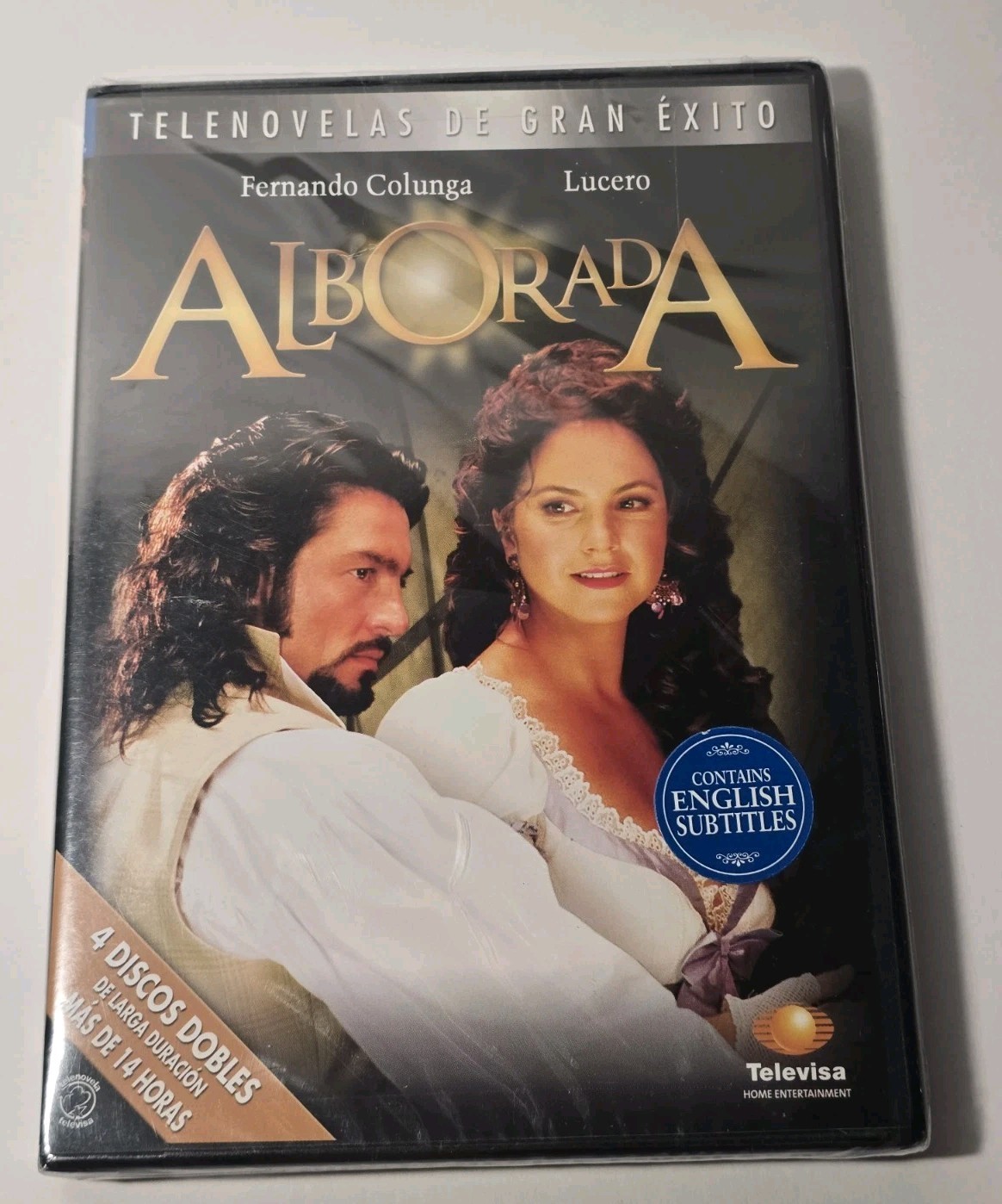 Alborada Telenovela DVD 4-Disc Set Fernando Colunga Lucero English Subs