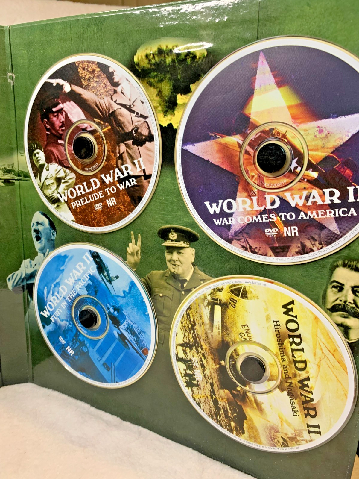 World War II 8 DVD Box Set Documentary History Military/War English