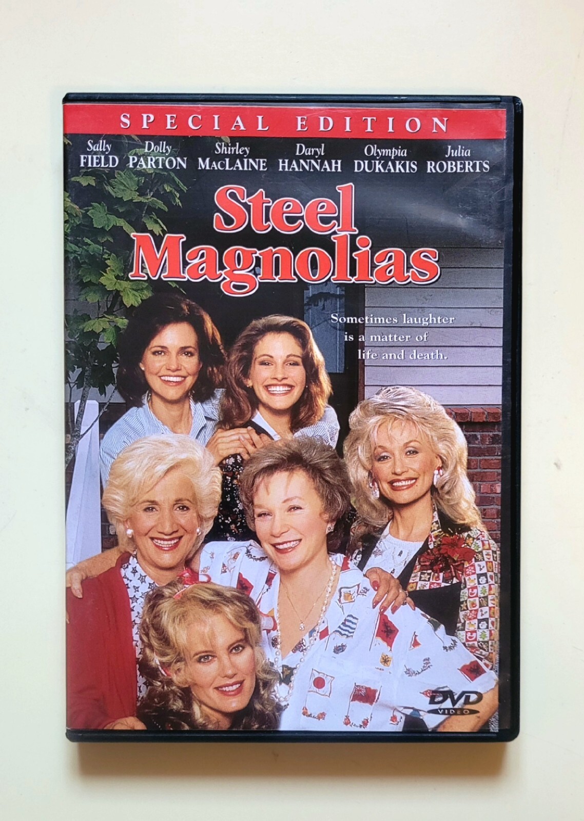 Steel Magnolias DVD Drama Comedy 1989 PG Sally Field Julia Roberts Free Shipping