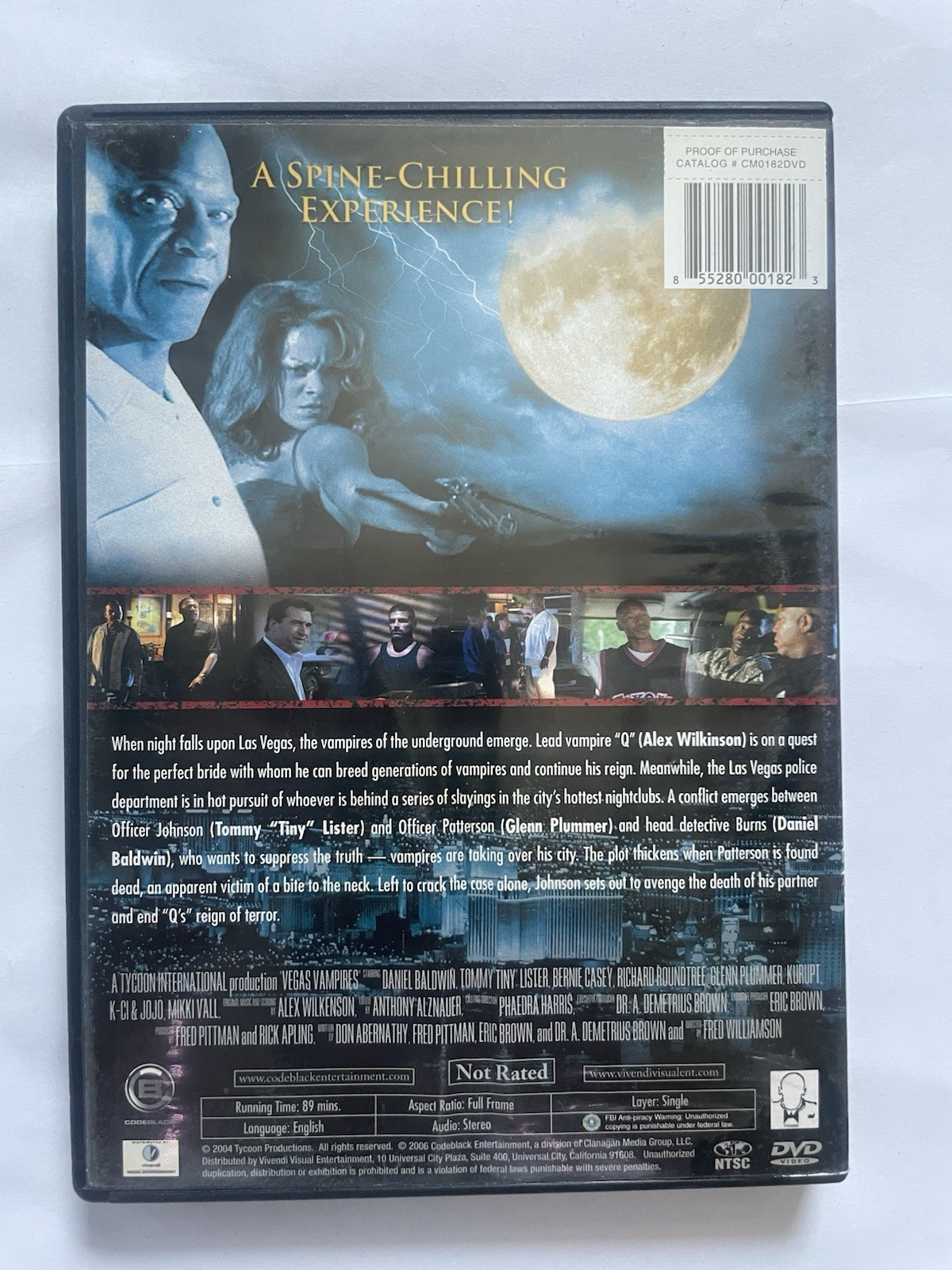 Vivendi Visual Entertainment Vegas Vampires DVD NTSC Full Frame NR 2006 89 min
