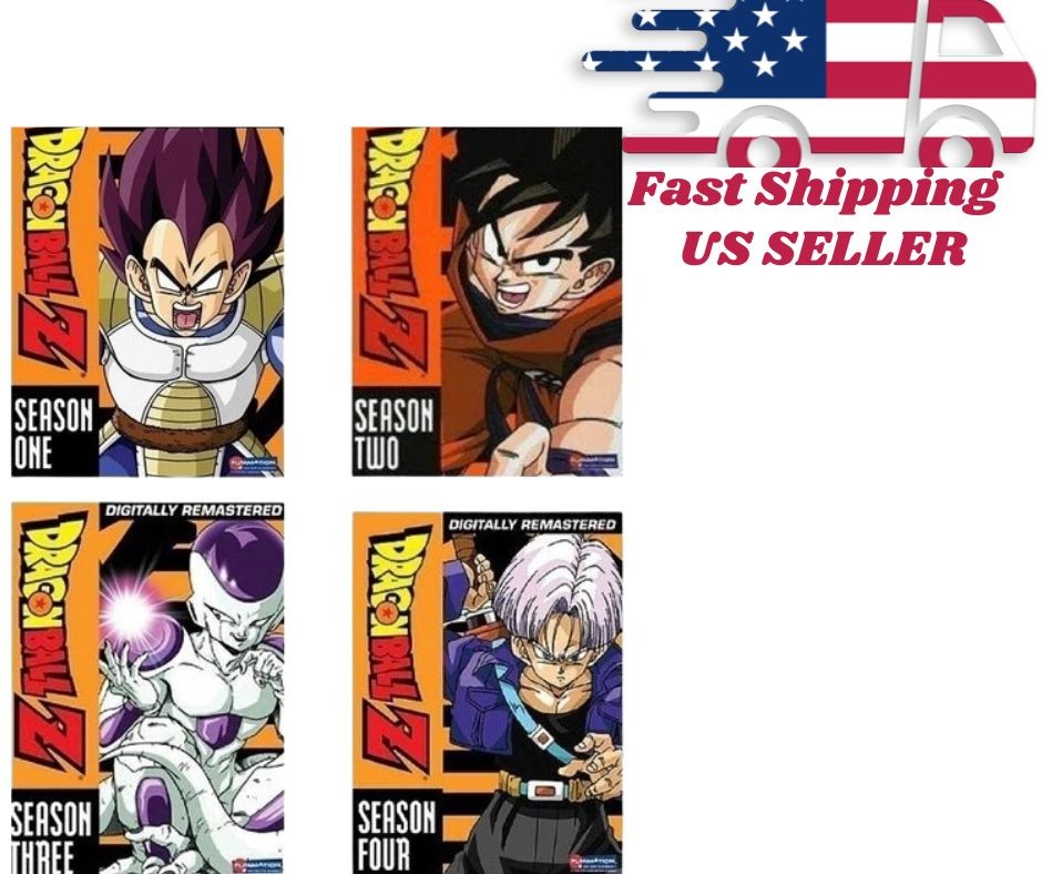 Dragon Ball Z Complete Series Seasons 1-9 DVD 54 Disc Uncut Anime Box Set