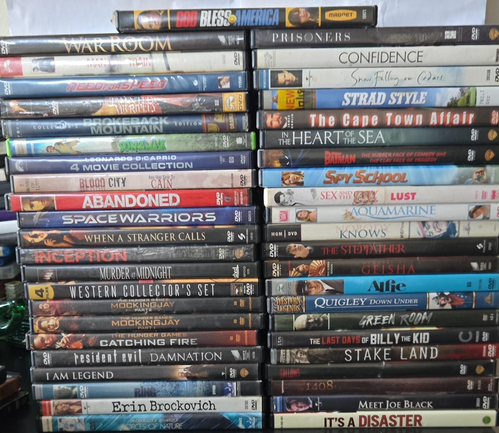 DVD Movie Mixed Lot Bundle – Assorted Titles, Multiple Movies