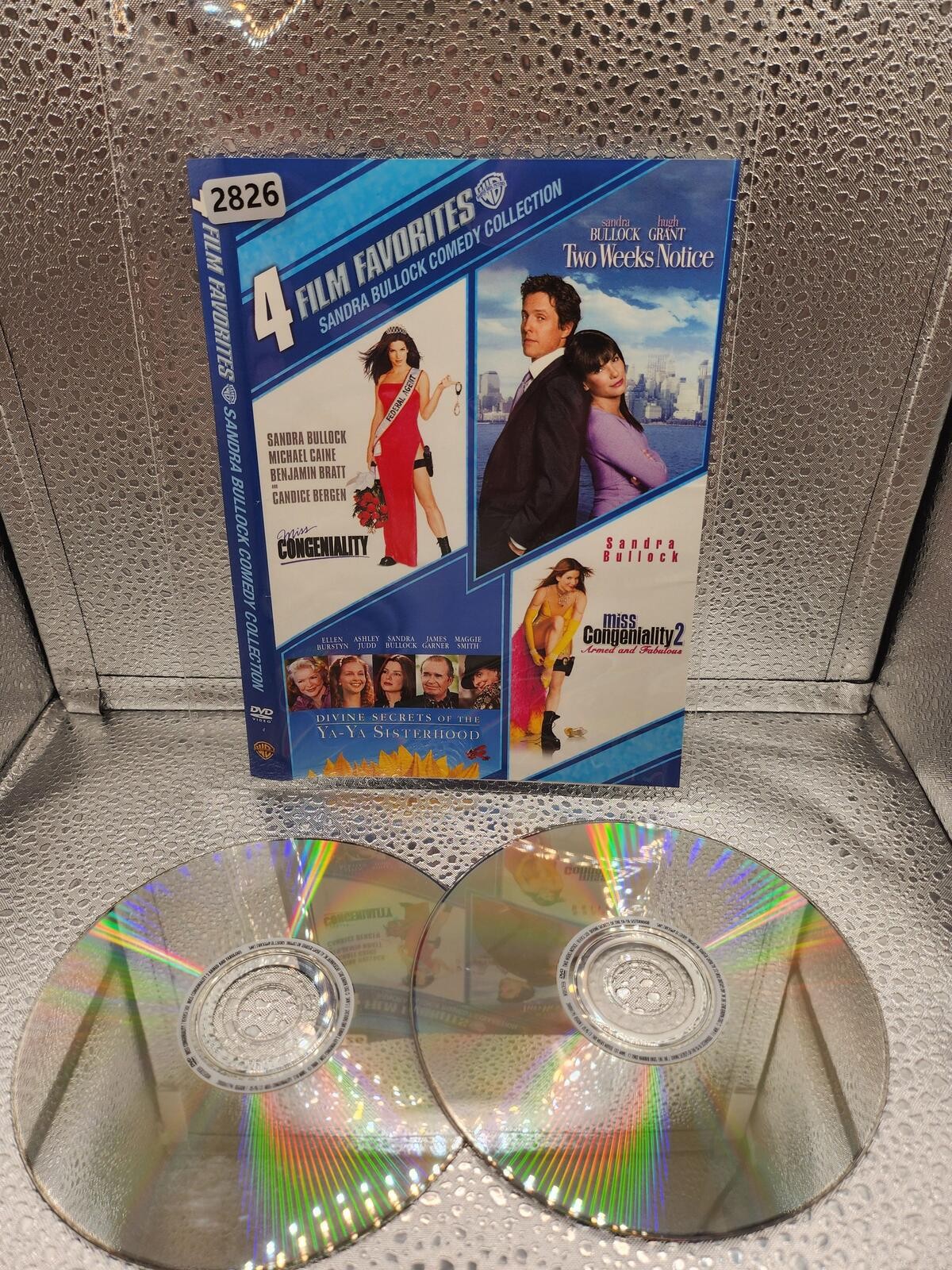 4 Film Favorites: Sandra Bullock Comedy Collection DVD Set – Two Weeks Notice, 2