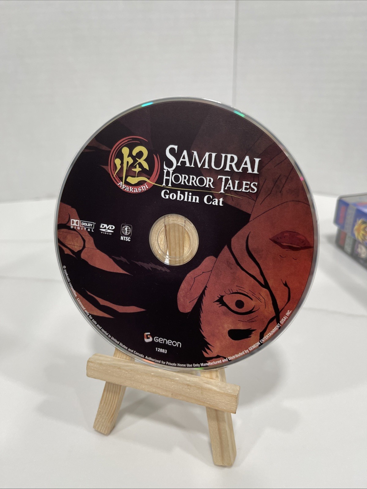 Ayakashi Samurai Horror Tales Vol. 3 Goblin Cat DVD Animated Color NEW (Other)