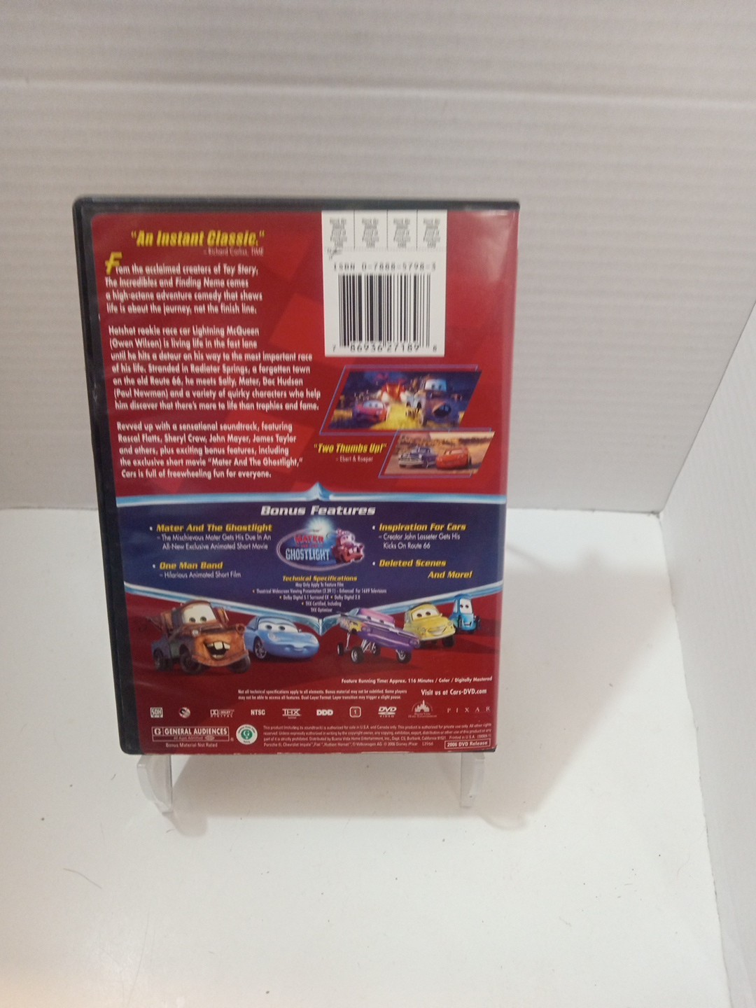 Disney/Pixar Cars (DVD 2006 116 Min) Paul Newman G