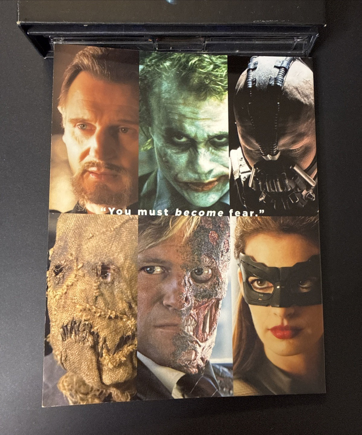 The Dark Knight Trilogy Blu-ray Box Set Batman – With Book – All Disc Work
