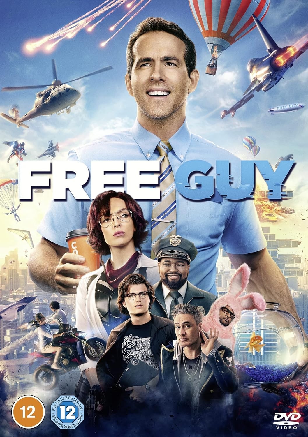 Free Guy (DVD, 2021) The Disc Only Rdbx F023