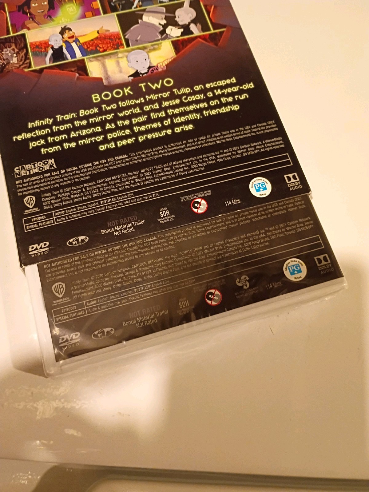 Cartoon Network Infinity Train Book Two Season 2 DVD PG 2020 114 min