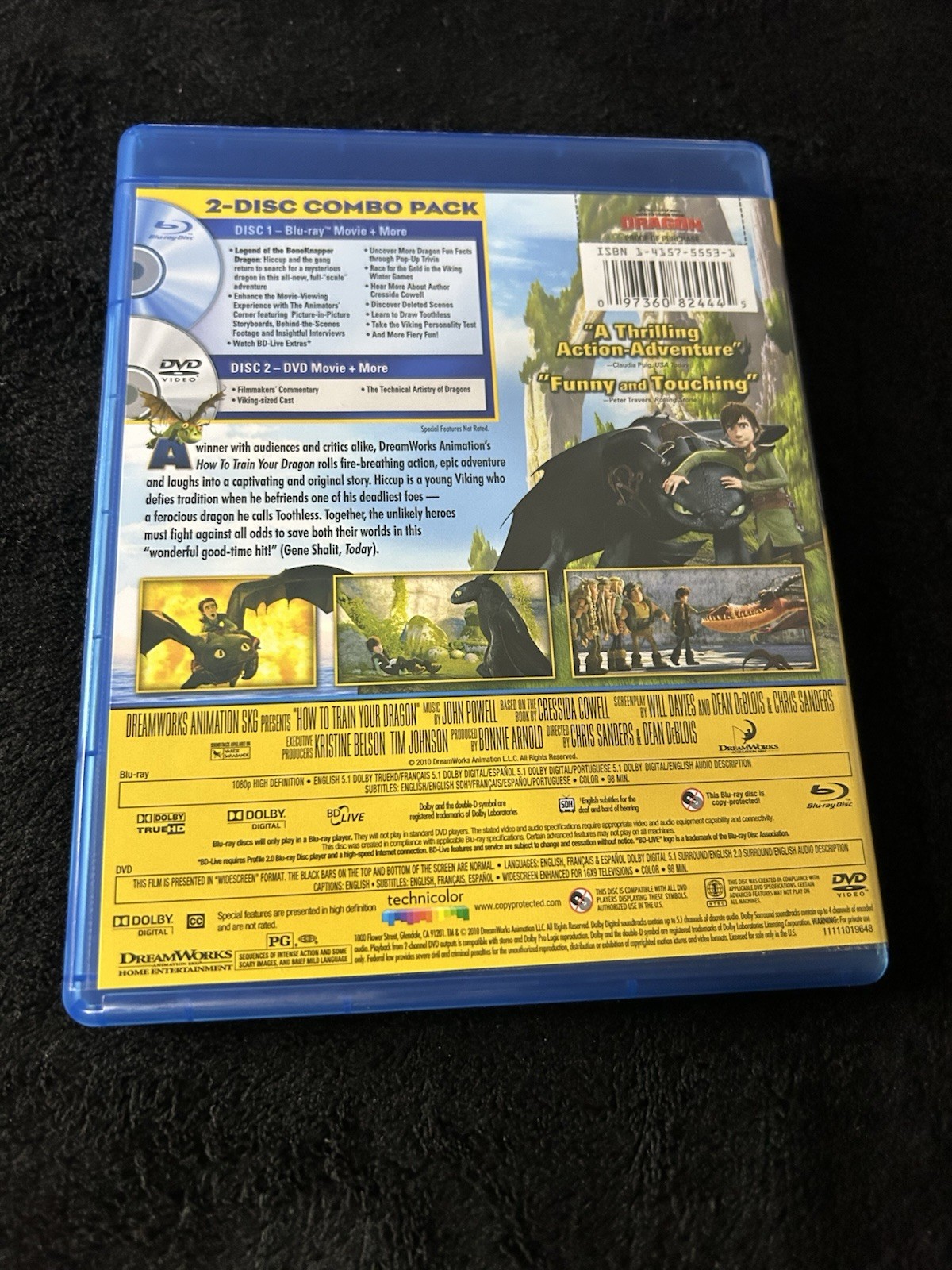 How to Train Your Dragon Blu-ray/DVD Dragon Double Pack Jay Baruchel Featurette