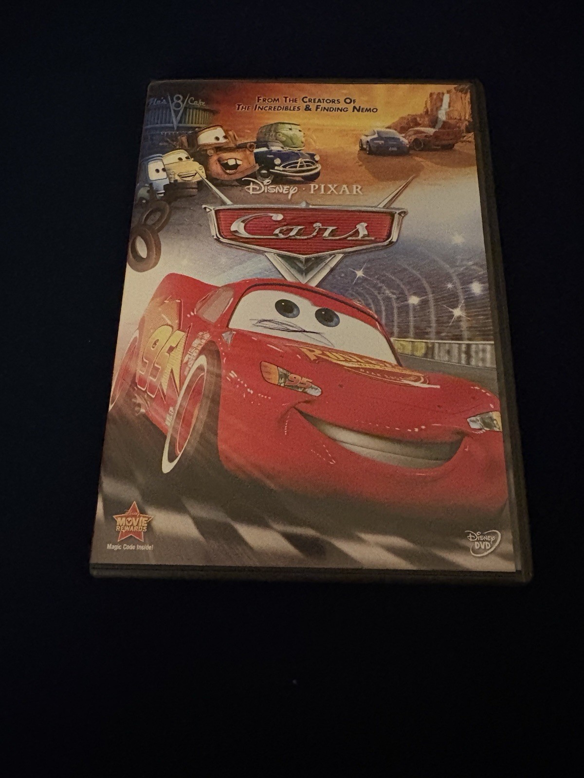 Disney Pixar Cars DVD Widescreen Deleted Scenes G 2006 116 Min English Region 1