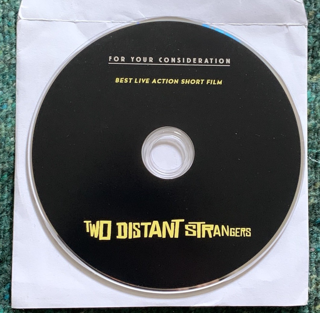 Two Distant Strangers FYC DVD Movie Screener – Best Live Action Short Film
