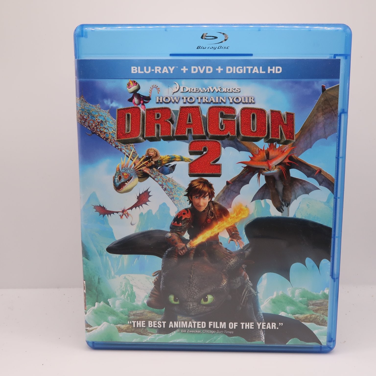 How to Train Your Dragon 2 Blu-ray DVD Digital HD 2014 Animated Film