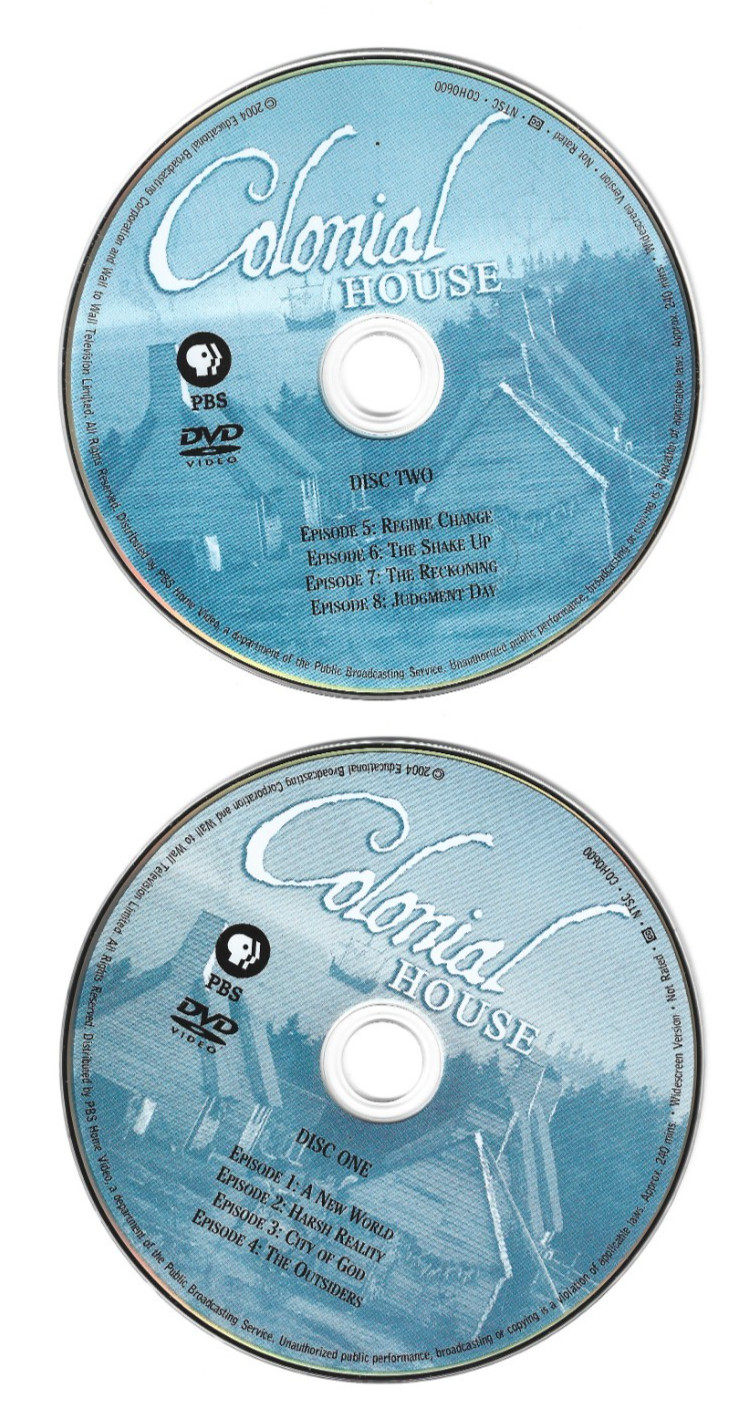 Colonial House DVD 2004 PBS Home Video