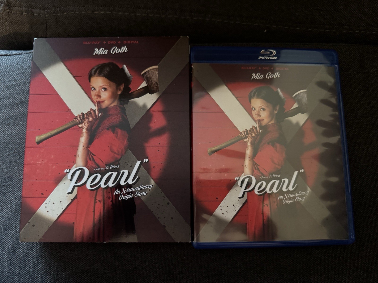 Pearl Blu-ray + DVD (Mia Goth) w/ Slipcover