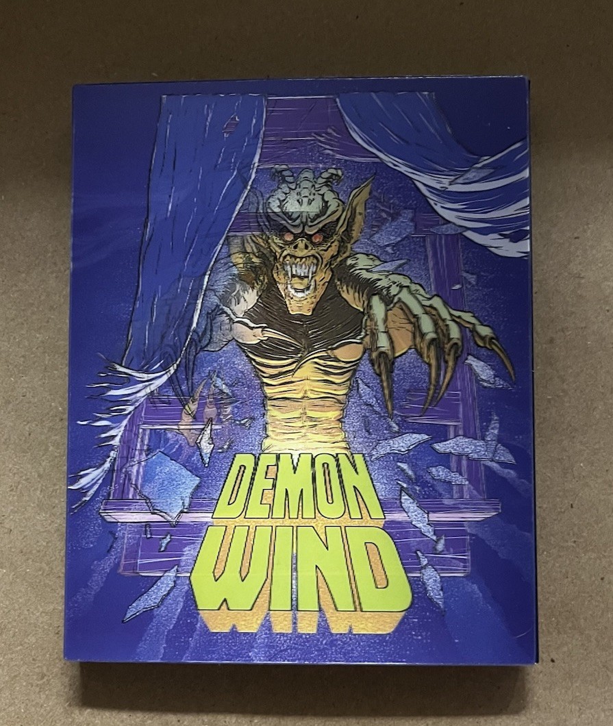 Demon Wind (1990) Blu-ray SEALED w/VSMC Lenticular Slipcover Vinegar Syndrome