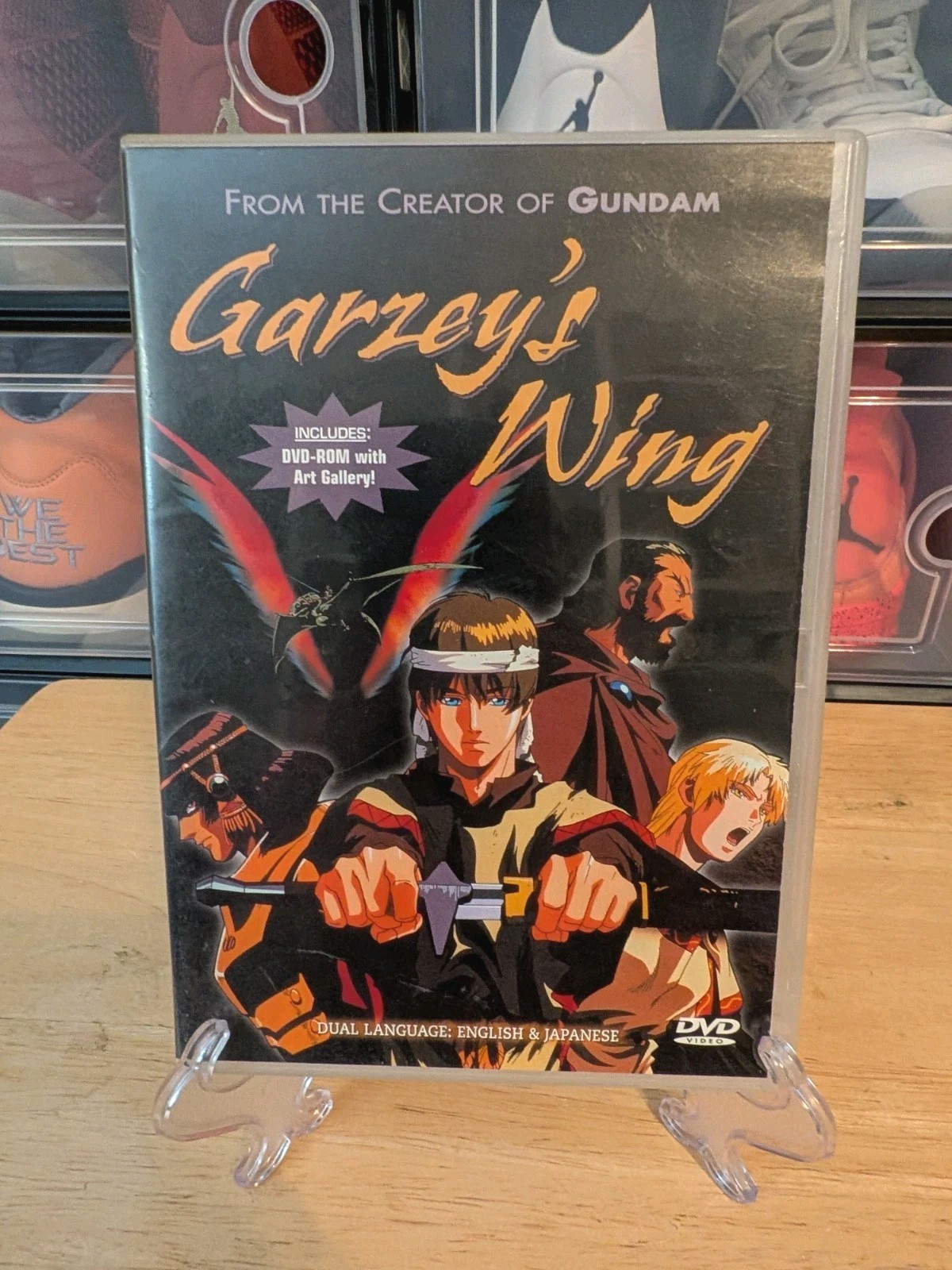Garzeys Wing DVD 2000 Rare Original Release Classic Anime Film Yoshiyuki Tomino