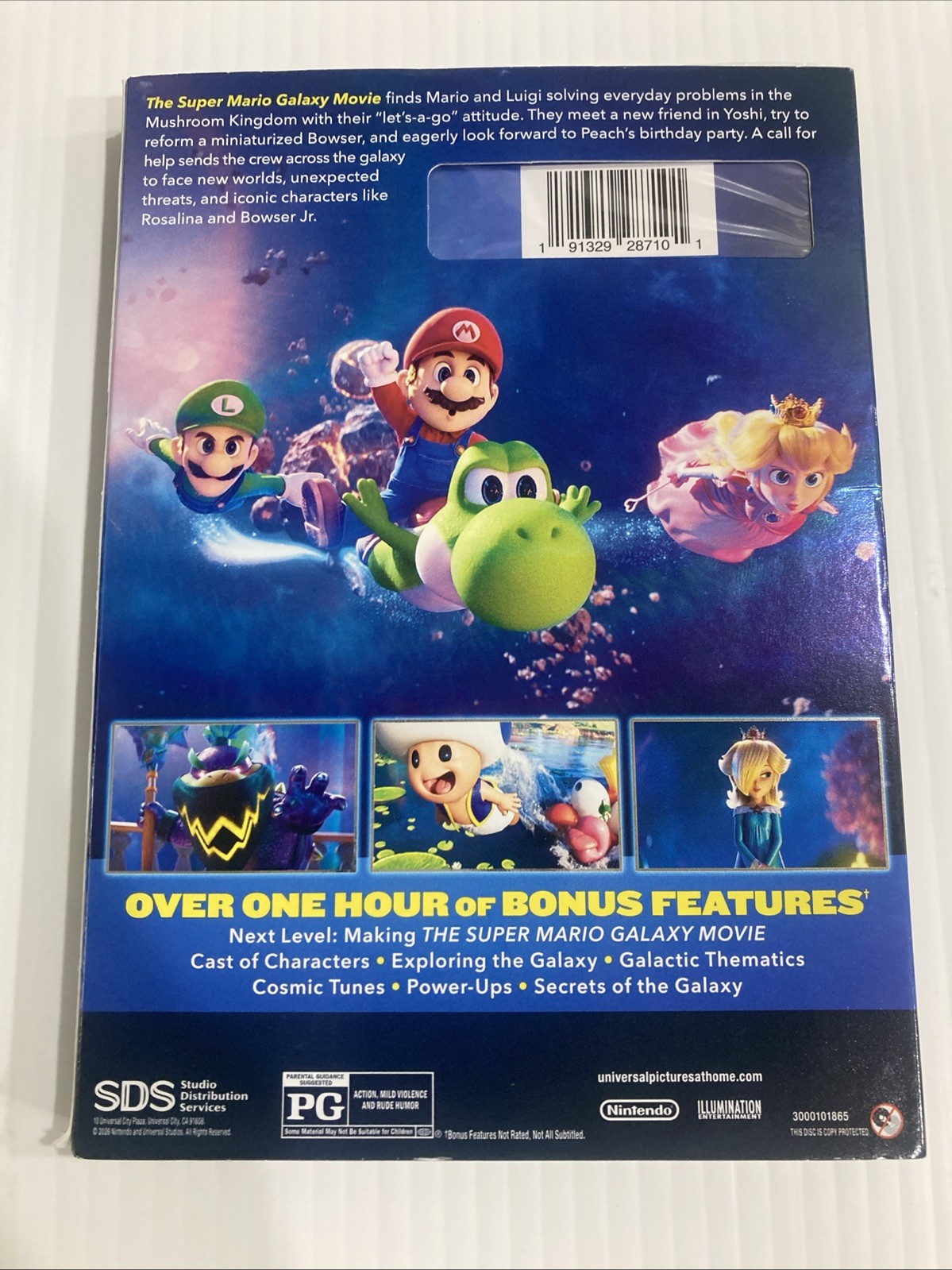 The Super Mario Galaxy Movie DVD NEW Sealed 2026