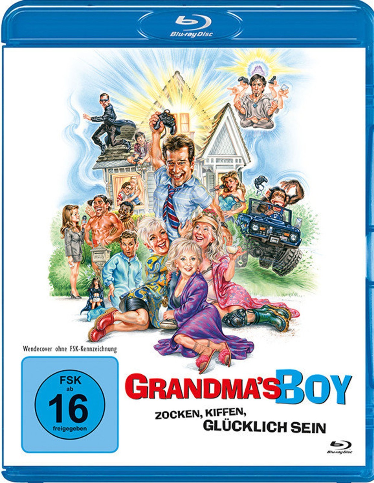 Grandma’s Boy (2006) Blu-Ray NEW (German Package has English Audio)