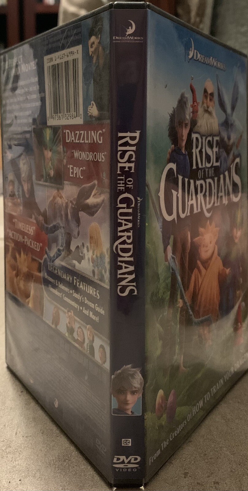 Rise Of The Guardians (DVD Movie, 2012) GOOD Dreamworks Animation SKG Widescreen