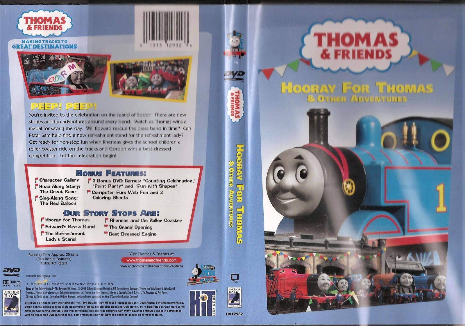 Thomas And Friends – Hooray For Thomas And Other Adventures