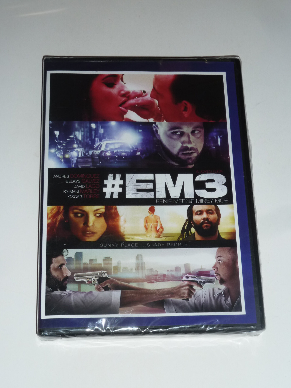EM3 DVD 2013 indie crime thriller movie #EM3 Miami Eenie Meenie Miney Moe NEW!