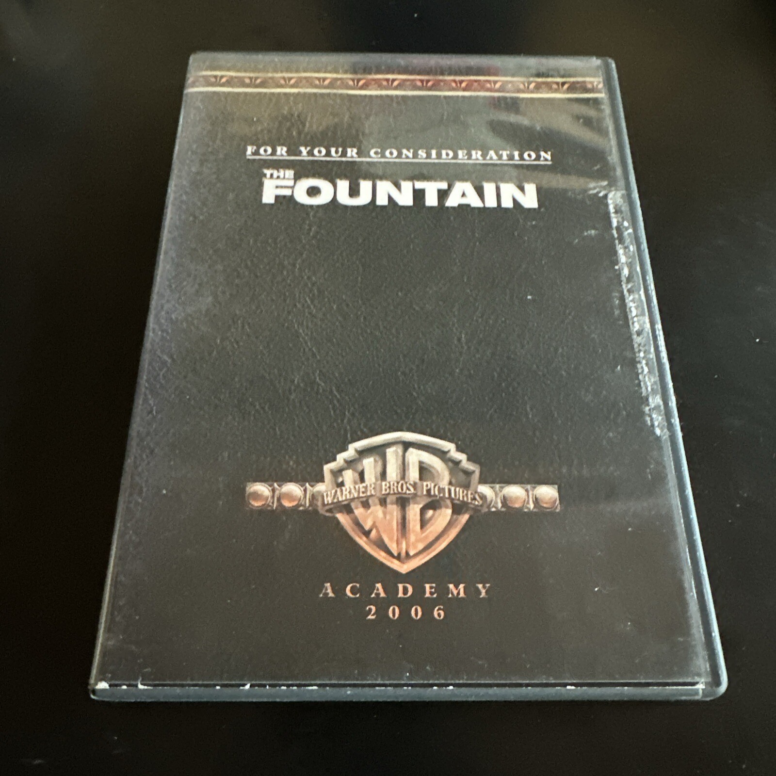FYC DVD The Fountain VERY RARE! Oscar Screener DARREN ARONOFSKY 2006