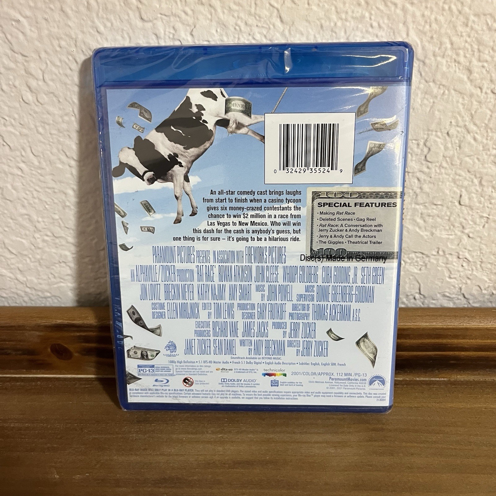 Rat Race (Blu-ray, 2001) New D13
