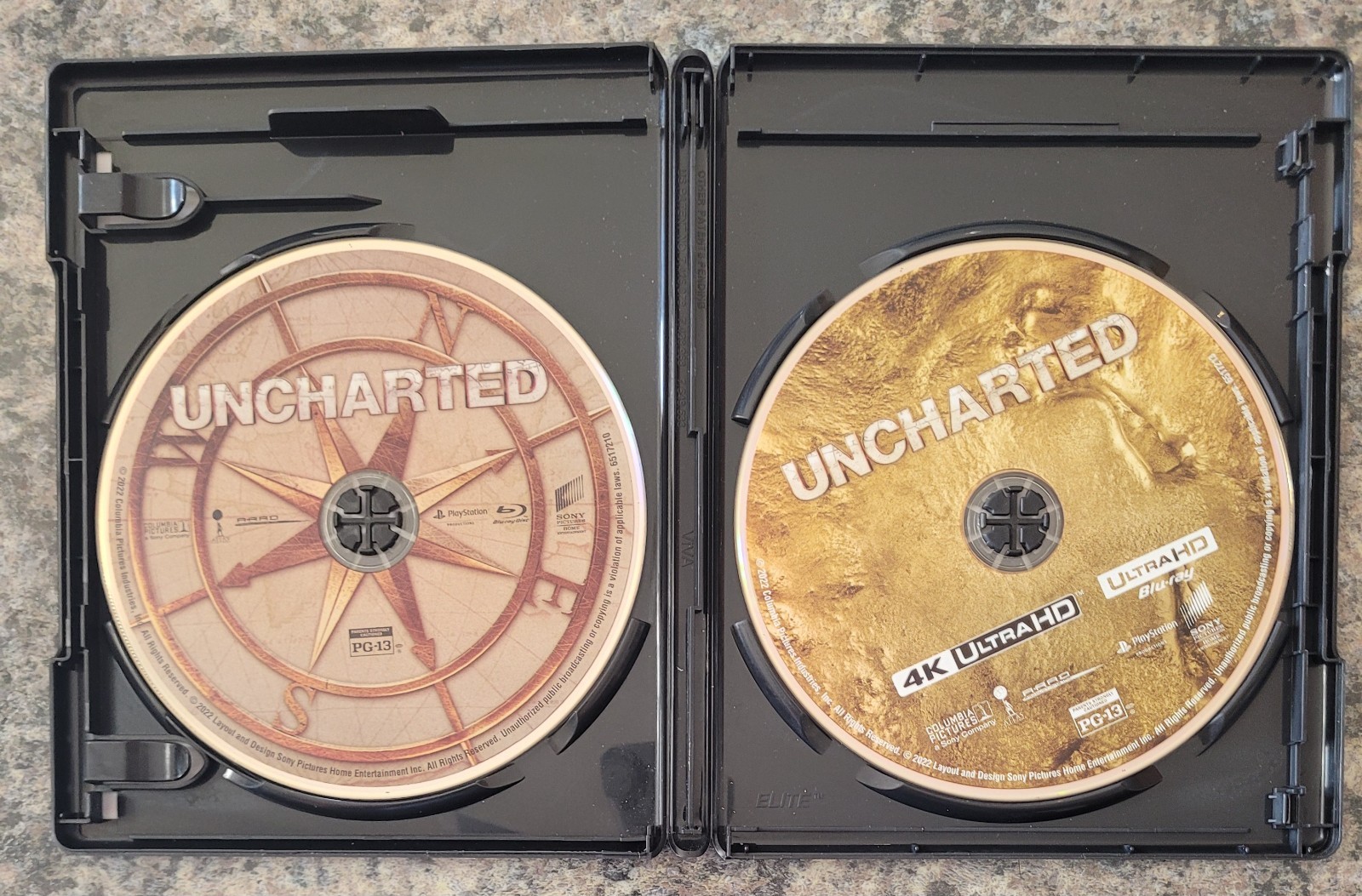 Tom Holland: Chaos Walking 2021 & Uncharted 2022 (4K Ultra HD + Blu ray)