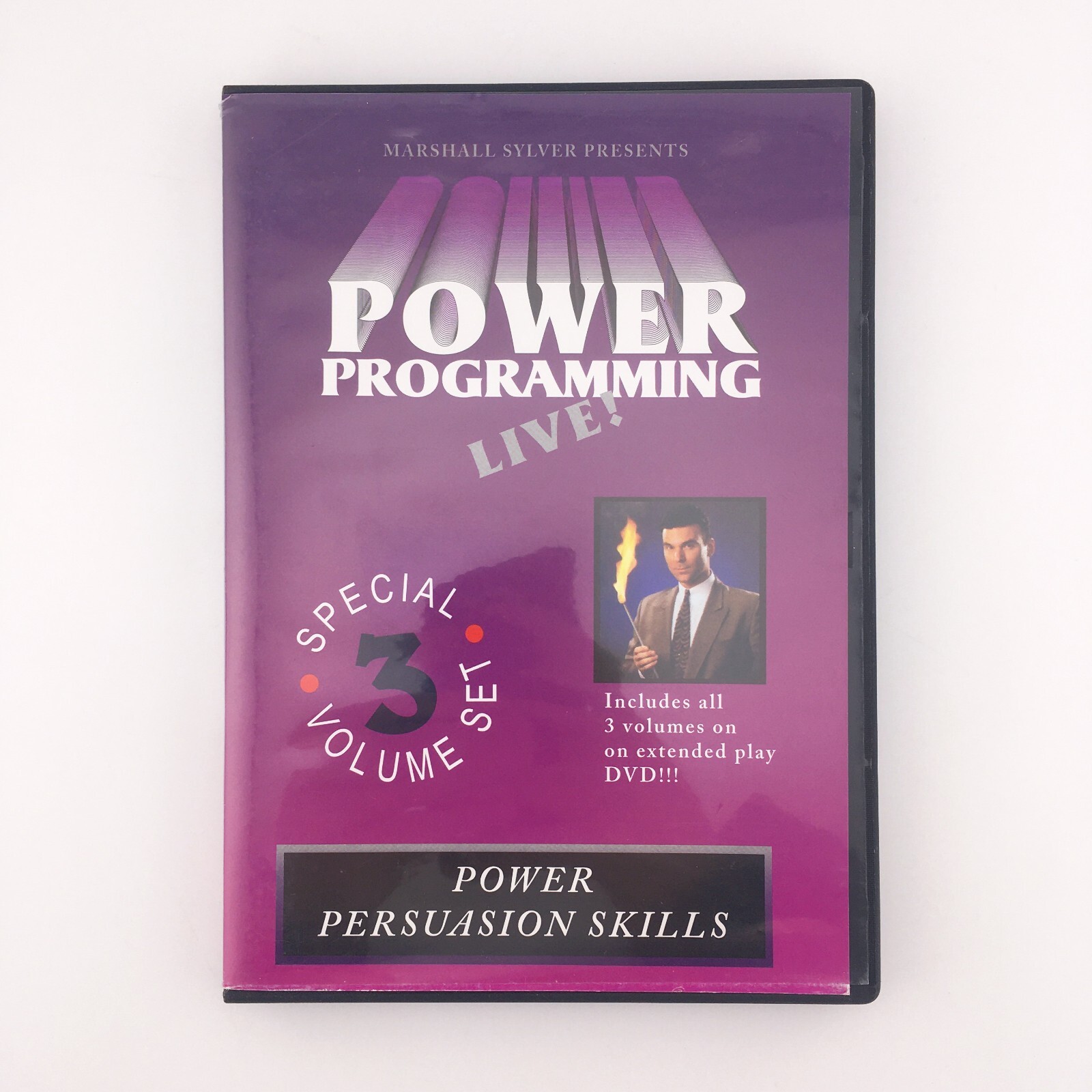 Marshall Sylver Power Programming Live Power Persuasion Skills DVD