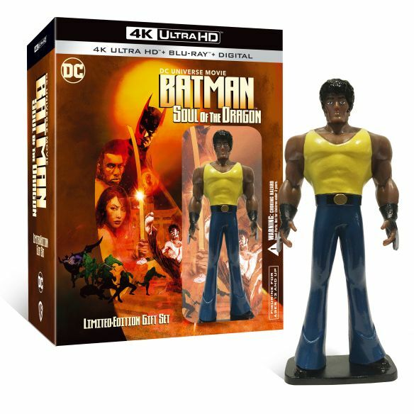 Batman: Soul of the Dragon [Figurine][Digital Copy] [4K Ultra HD Blu-ray/Blu-ray