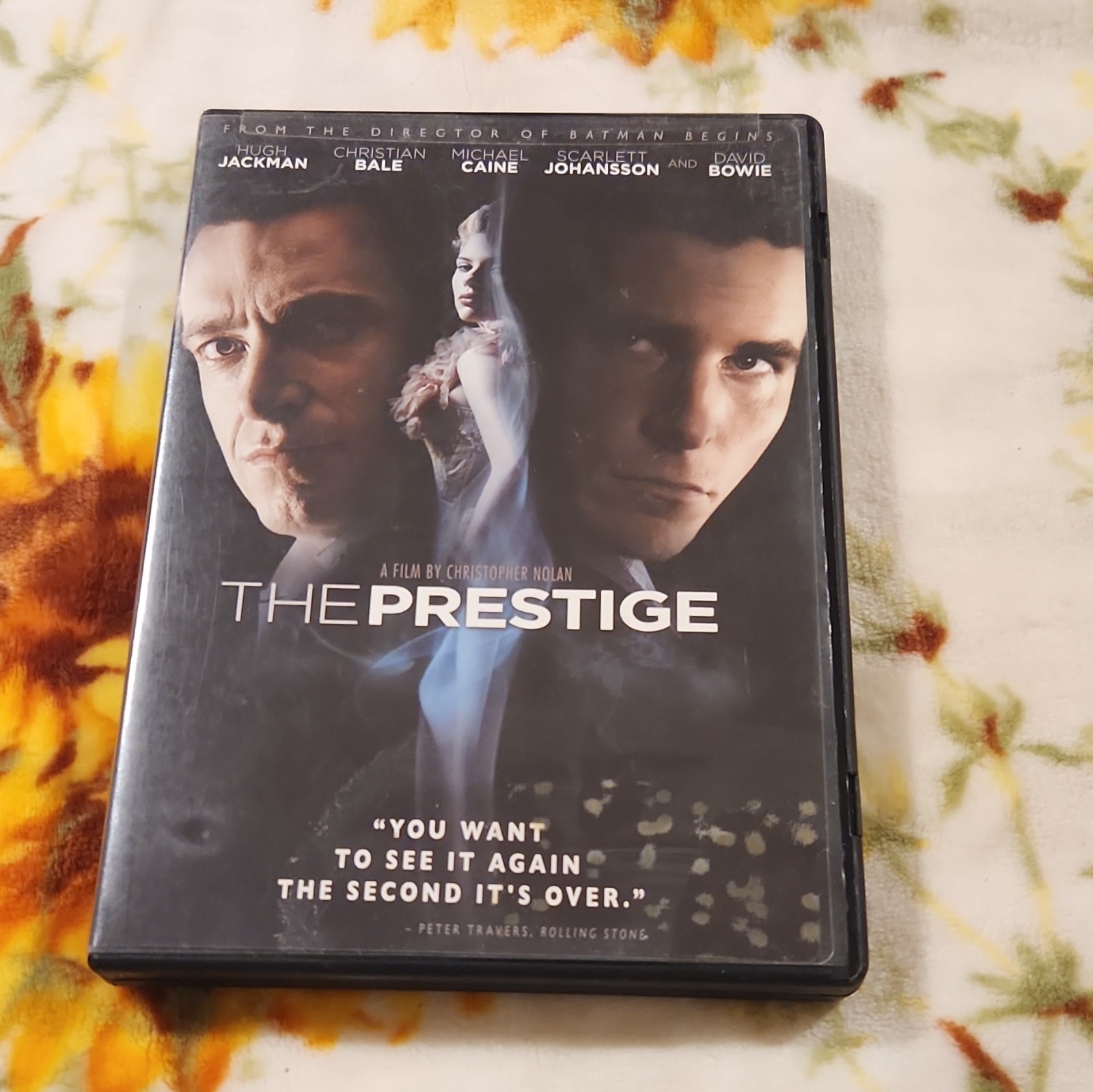Touchstone The Prestige DVD (2007, Widescreen, PG-13, Bale, Region 1, Bonus)