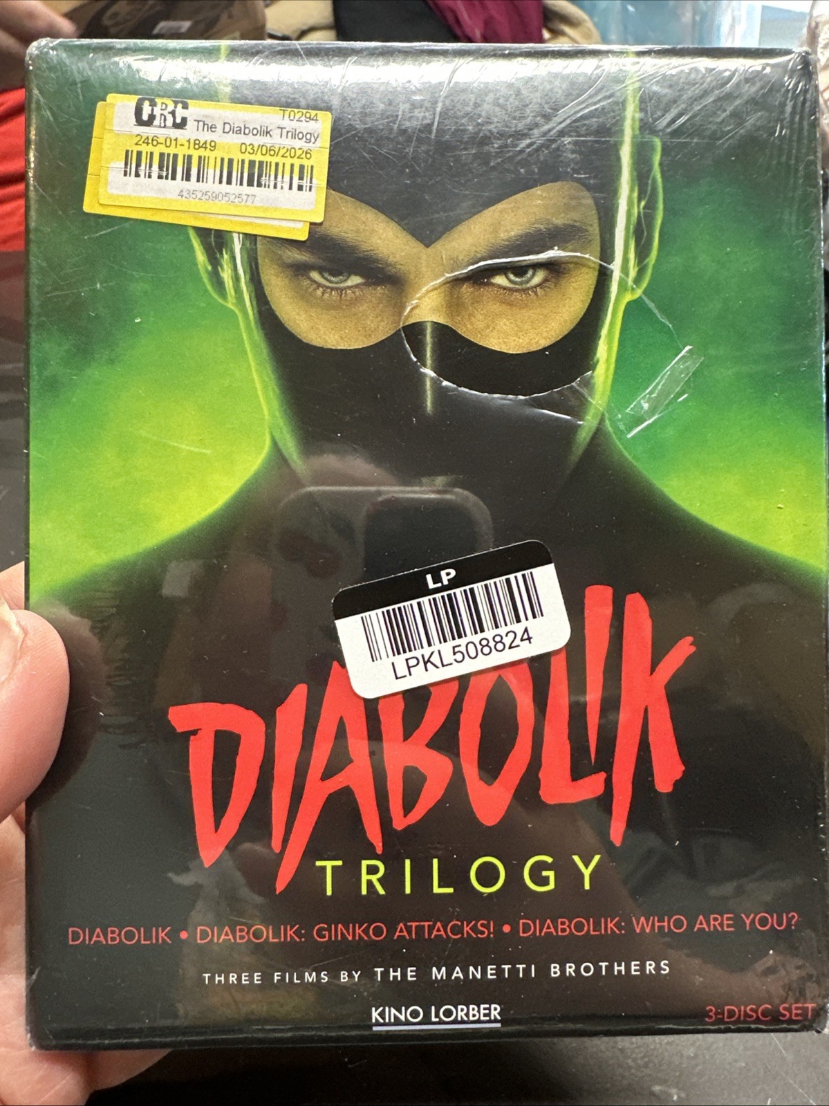 The Diabolik Trilogy [New Blu-ray] Ac-3/Dolby Digital, Anamorphic / 133s