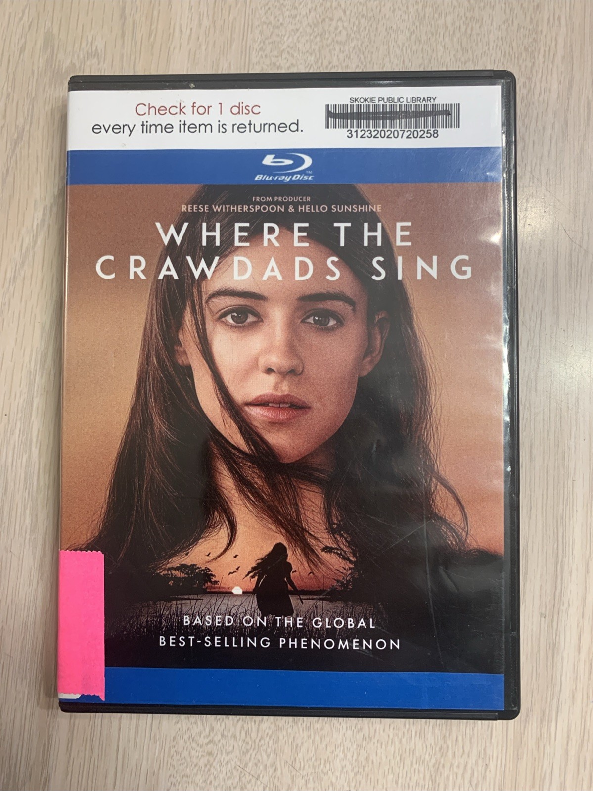 WHERE THE CRAWDADS SING BLU RAY 2022 PLAYS GREAT! MASTERPIECE DAISY EDGAR-JONES