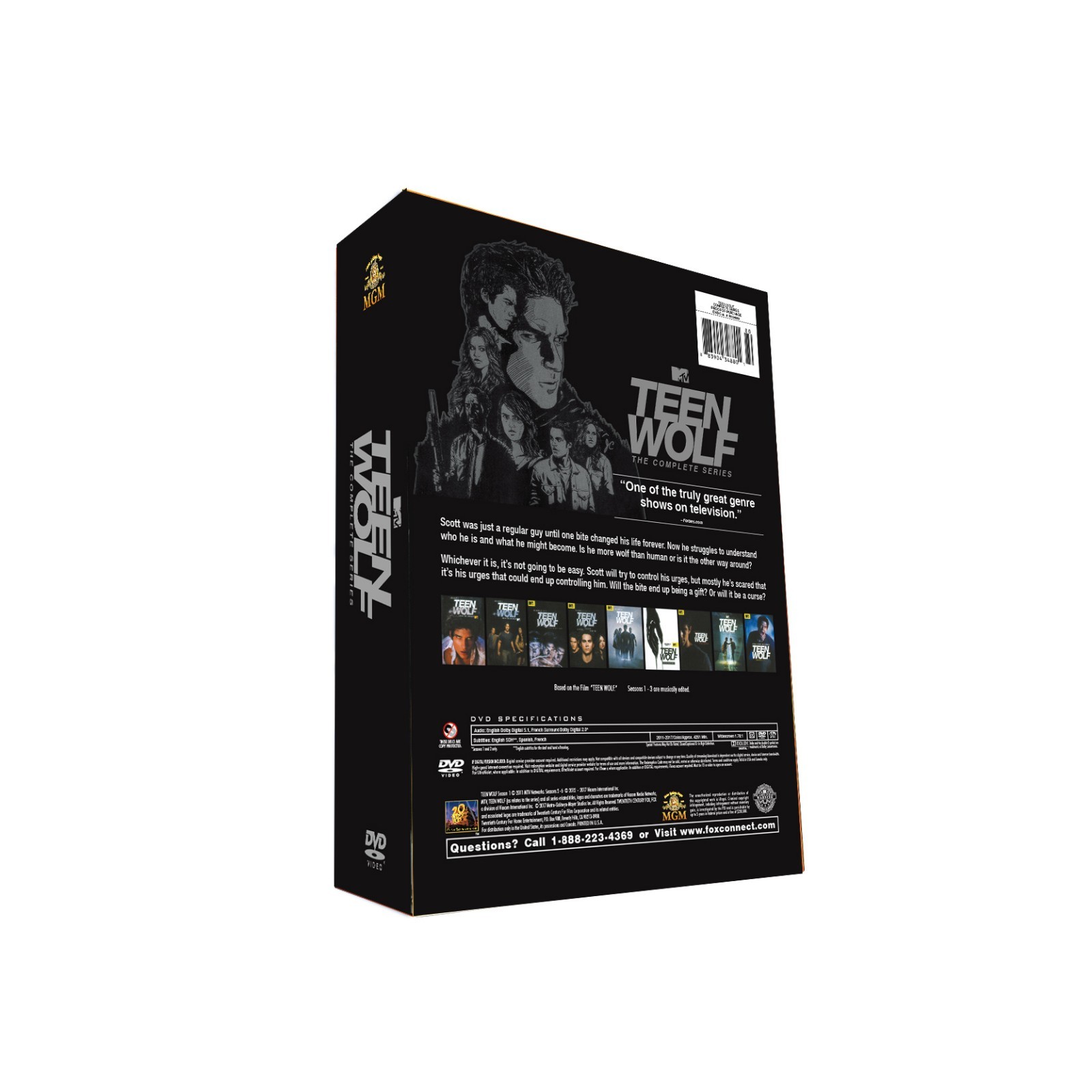 Teen Wolf the Complete TV Series Season 1-6 (DVD 26-Discs Box Set)