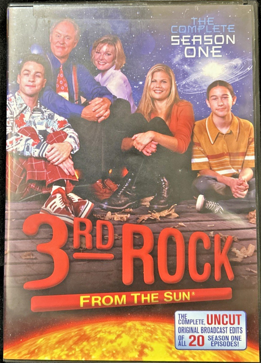 3rd Rock From The Sun Season One 2 DVDs 20 Episodes Bonus Features 7 hrs 31 min