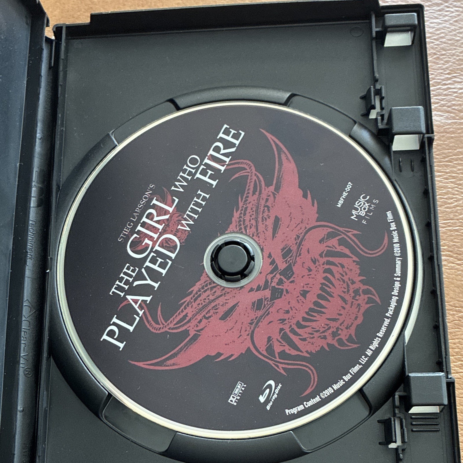 Music Box Films The Girl Who Played with Fire Blu-ray Movie MRBF1007