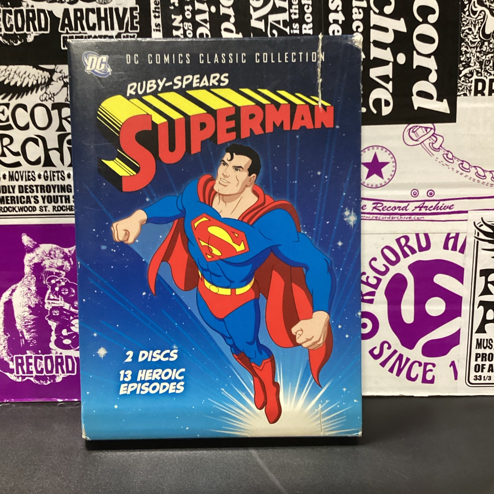 Ruby-Spears Superman: DC Comics Classic Collection (DVD, 1988)