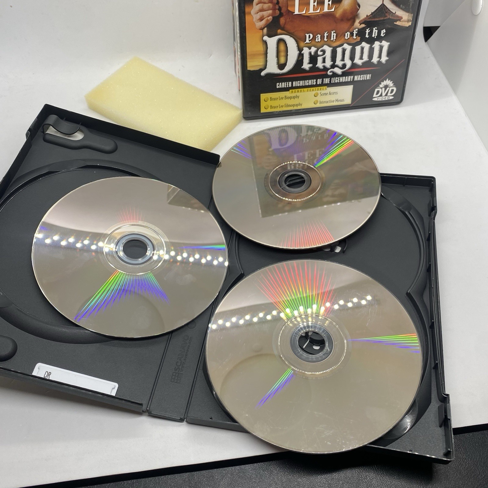 Martial Arts Masters Last Dragon Double Dragon Path Dragon Bruce Lee DVD Lot13